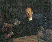 Lovis Corinth Portrait of Gerhart Hauptmann oil painting on canvas